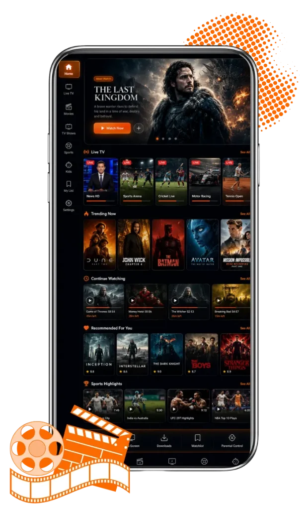 Amplia Gama de Contenido de Entretenimiento